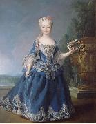 Alexis Simon Belle Portrait of Mariana Victoria of Spain oil painting artist